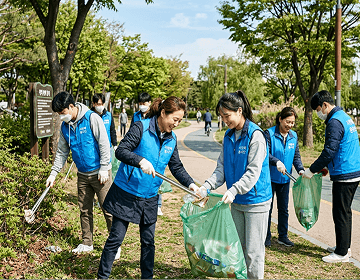 독립유공자 후손 청소봉사